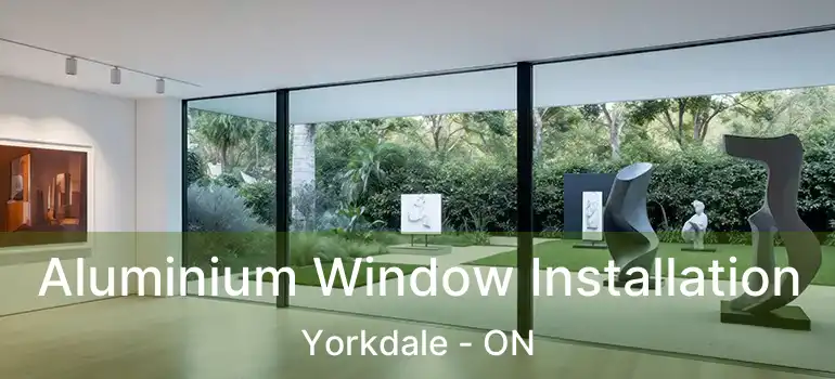 Aluminium Window Installation Yorkdale - ON
