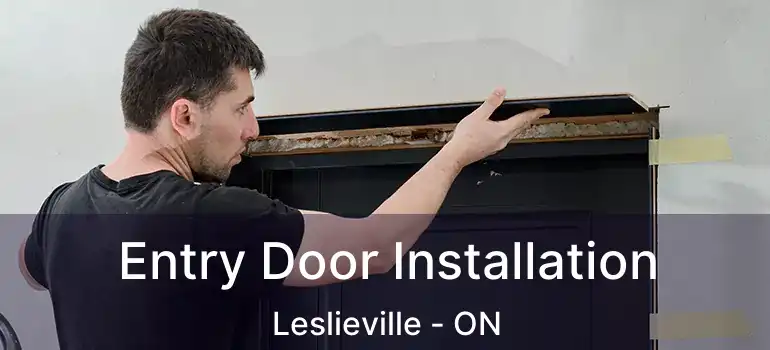 Entry Door Installation Leslieville - ON