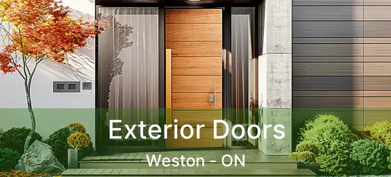 Exterior Doors Weston - ON