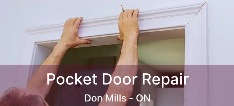 Pocket Door Repair Don Mills - ON