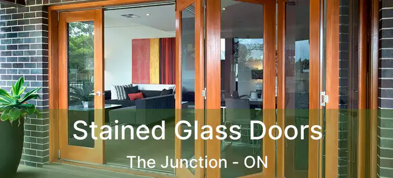 Stained Glass Doors The Junction - ON