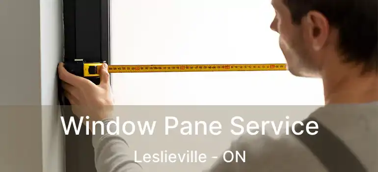 Window Pane Service Leslieville - ON